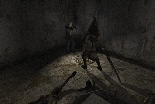 Silent Hill 2 PC Pyramid Head Fight