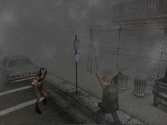 Silent Hill 2 PC Town Fog Gameplay