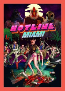 Hotline Miami Logo Poster