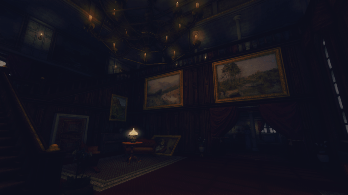 Amnesia A Machine for Pigs Main Hall Fog Paintings