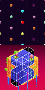 Disasterpeace - Fez Side F / Z Cover Artwork