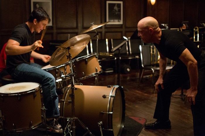Whiplash JK Simmons Miles Teller